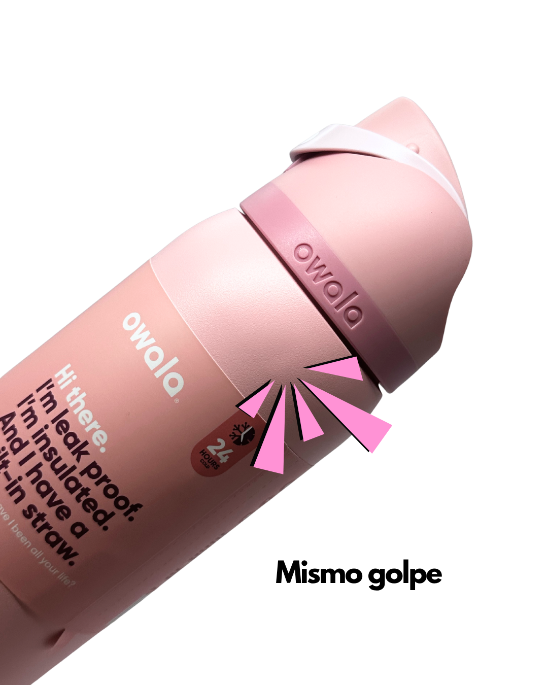 Owala FreeSip 32 oz Rose Quartz 1