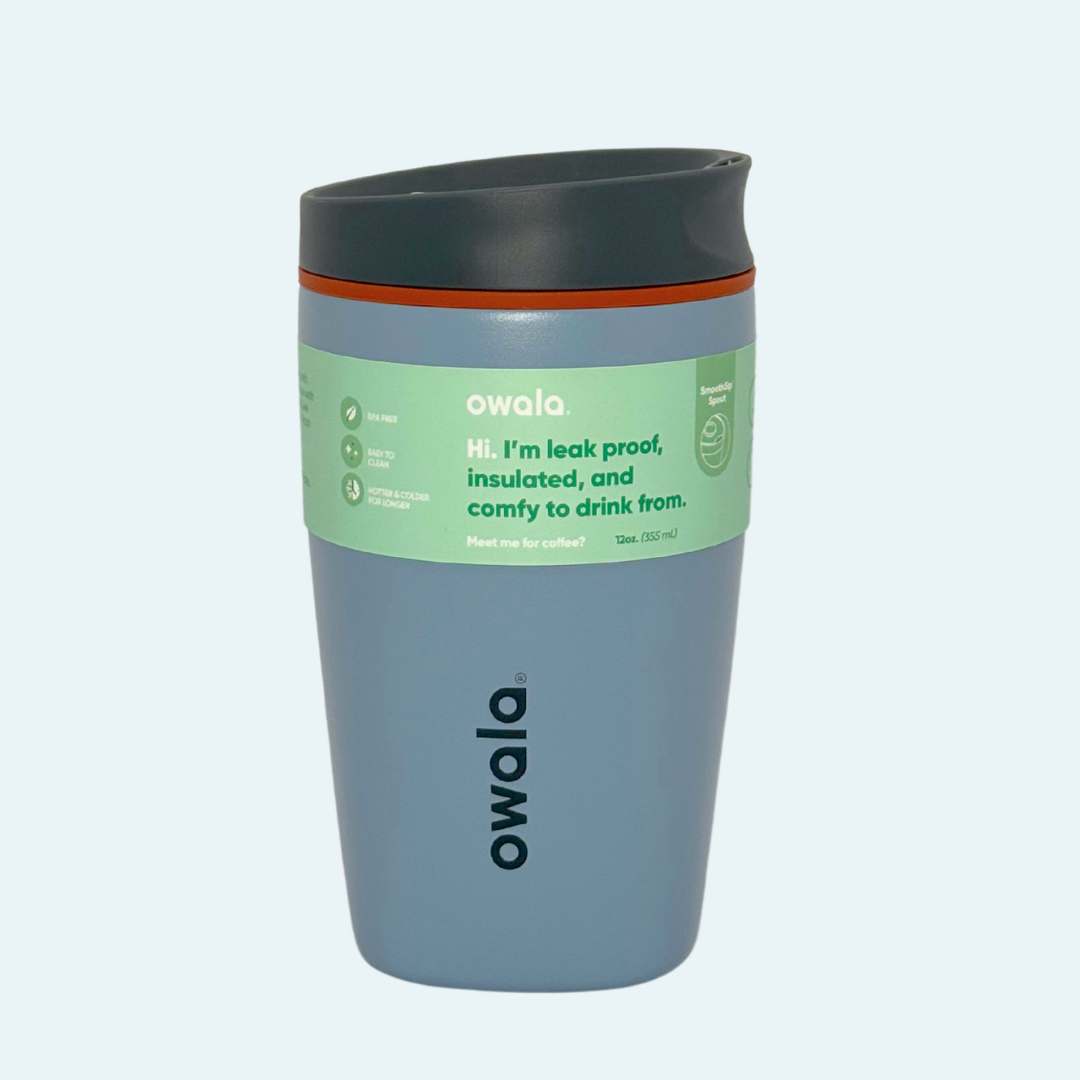 Owala SmoothSip Slider 12 oz Lakeside 1