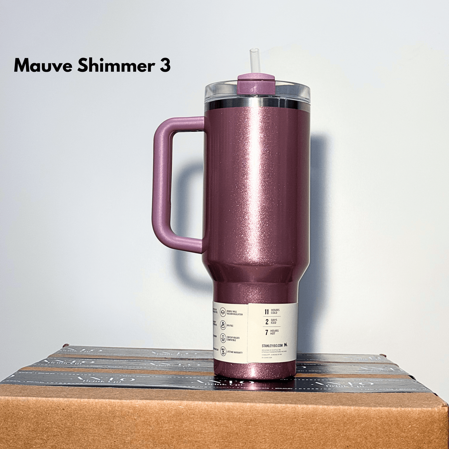Stanley Quencher H2.0 Mauve Shimmer 3