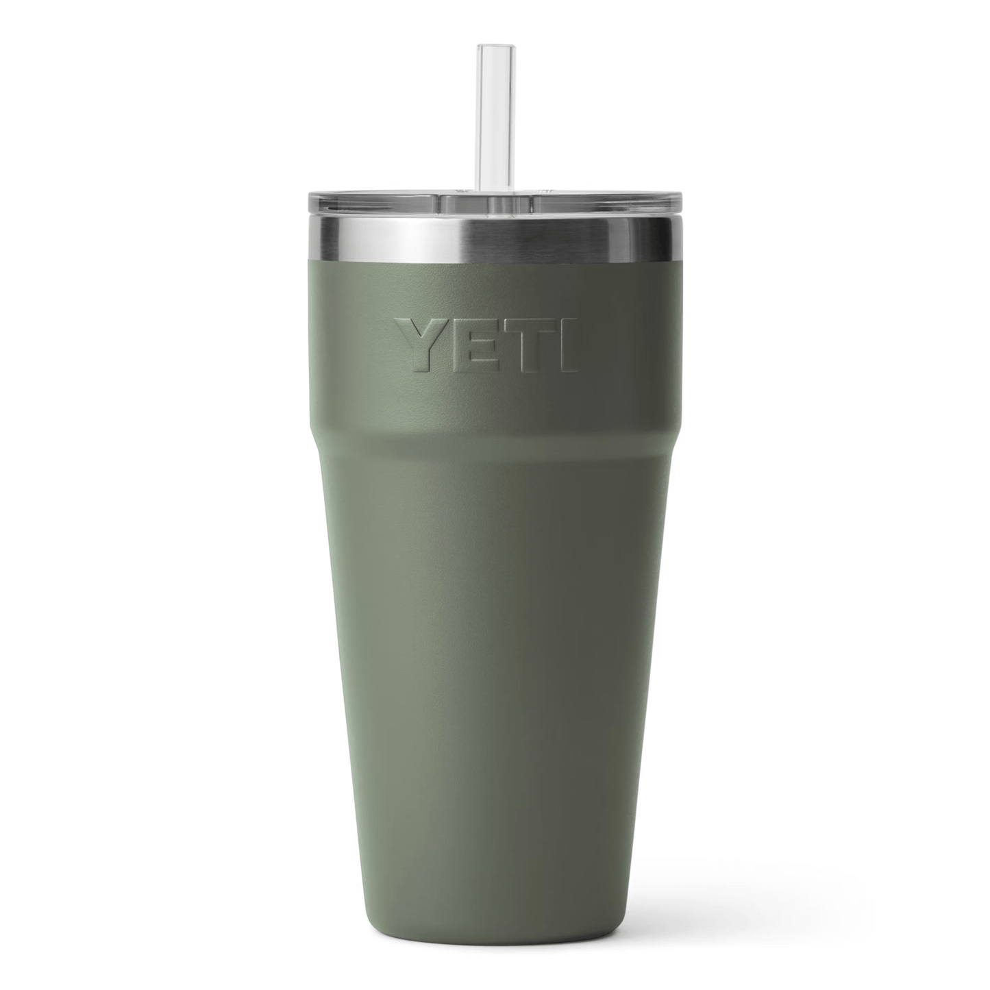 Rambler Stackable Cup w/Straw Lid