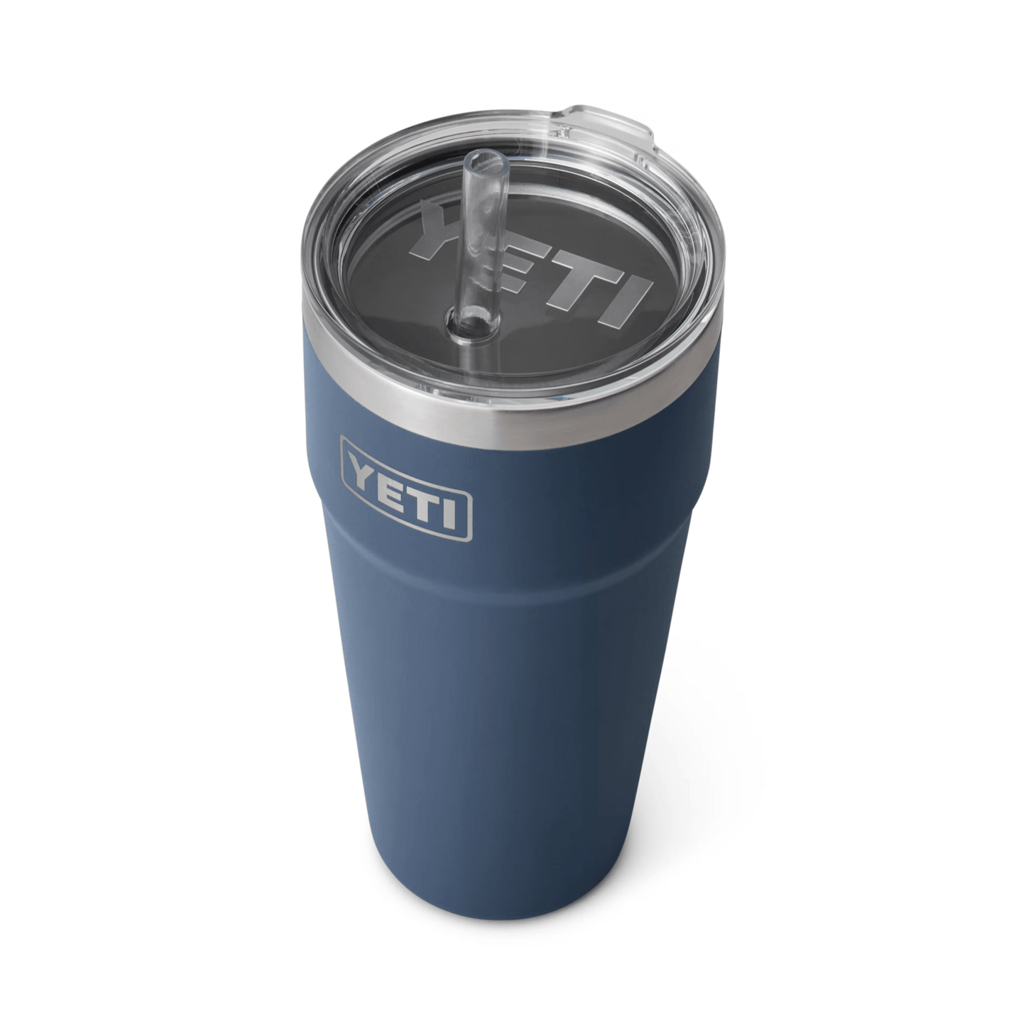 Rambler Stackable Cup w/Straw Lid