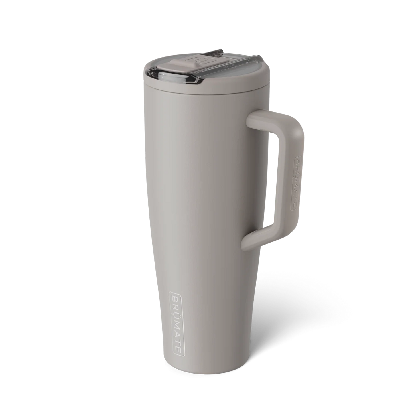 Brümate Era Flip 40 oz Mocha — tapa cerrada hermética