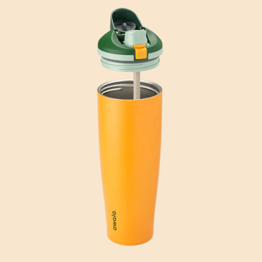FreeSip Tumbler 40 oz Orange Groove