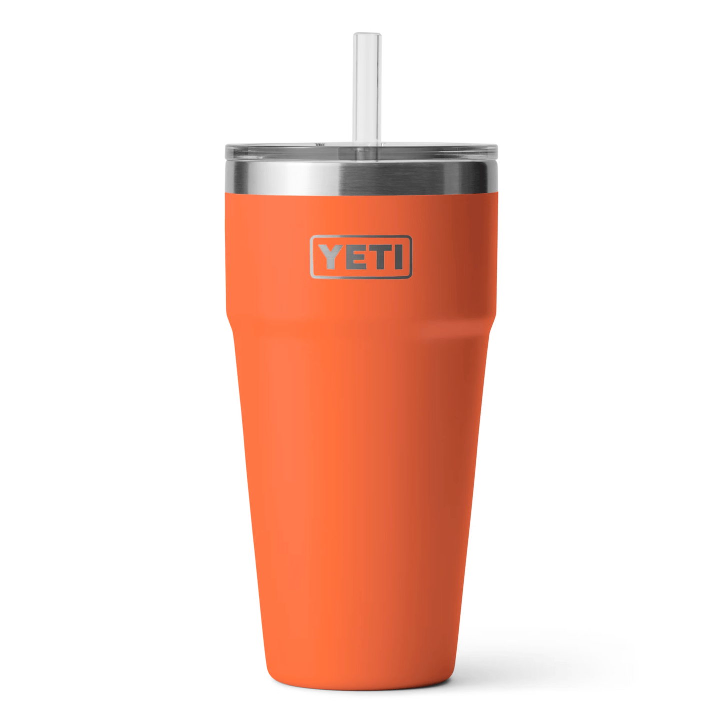 Rambler Stackable Cup w/Straw Lid