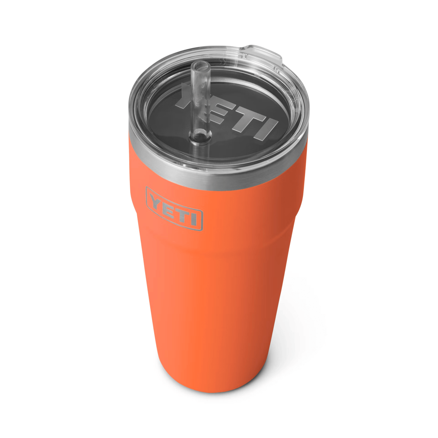 Rambler Stackable Cup w/Straw Lid
