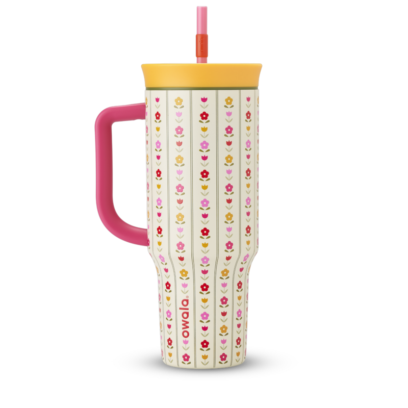 Tumbler 40 oz Flower Crown