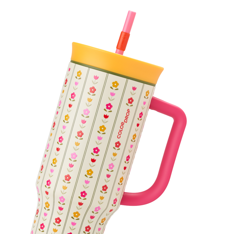 Tumbler 40 oz Flower Crown