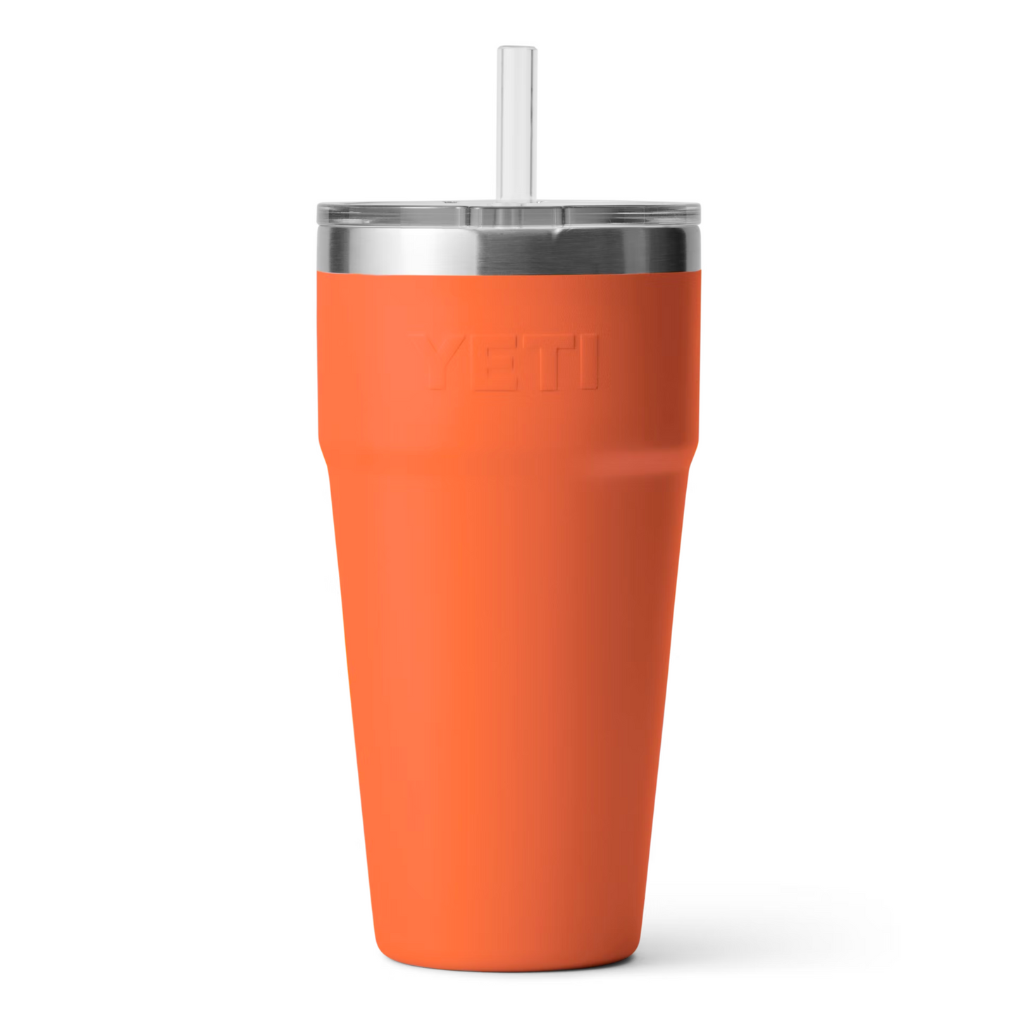 Rambler Stackable Cup w/Straw Lid