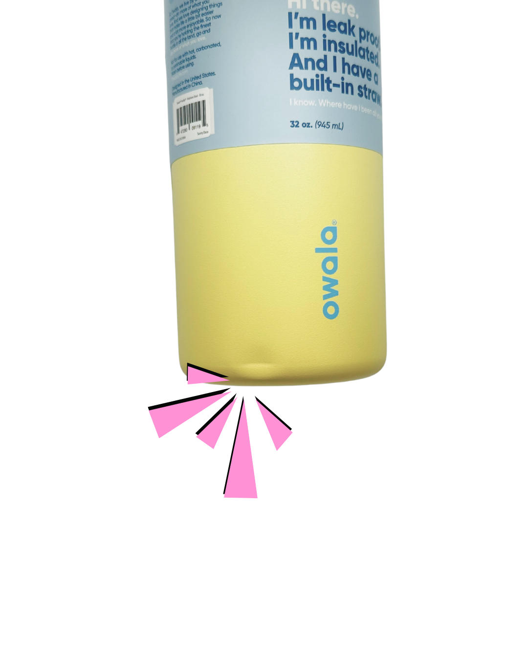 Owala Freesip 32 oz Sunny Daze 1