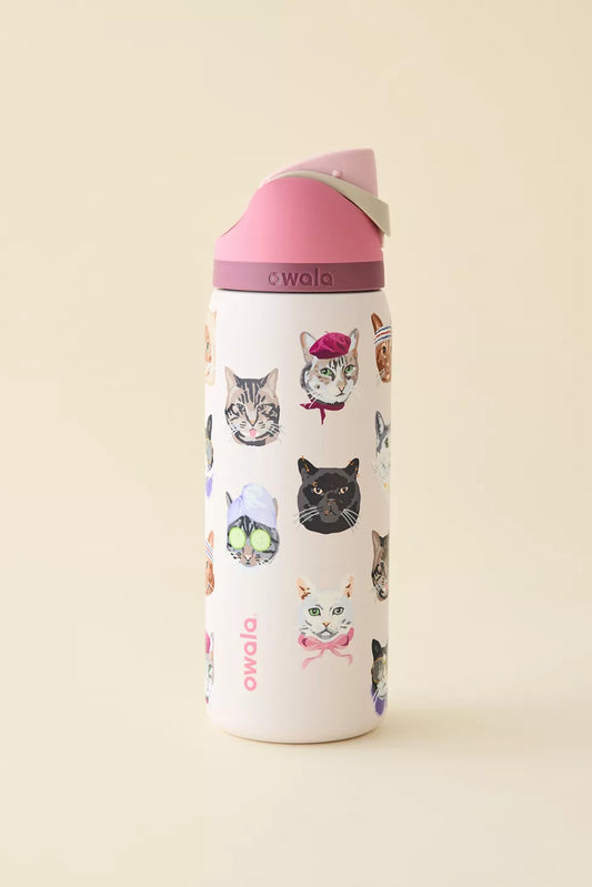 FreeSip 32 oz Cat Collage Pre-Venta Se Envia 01 Julio