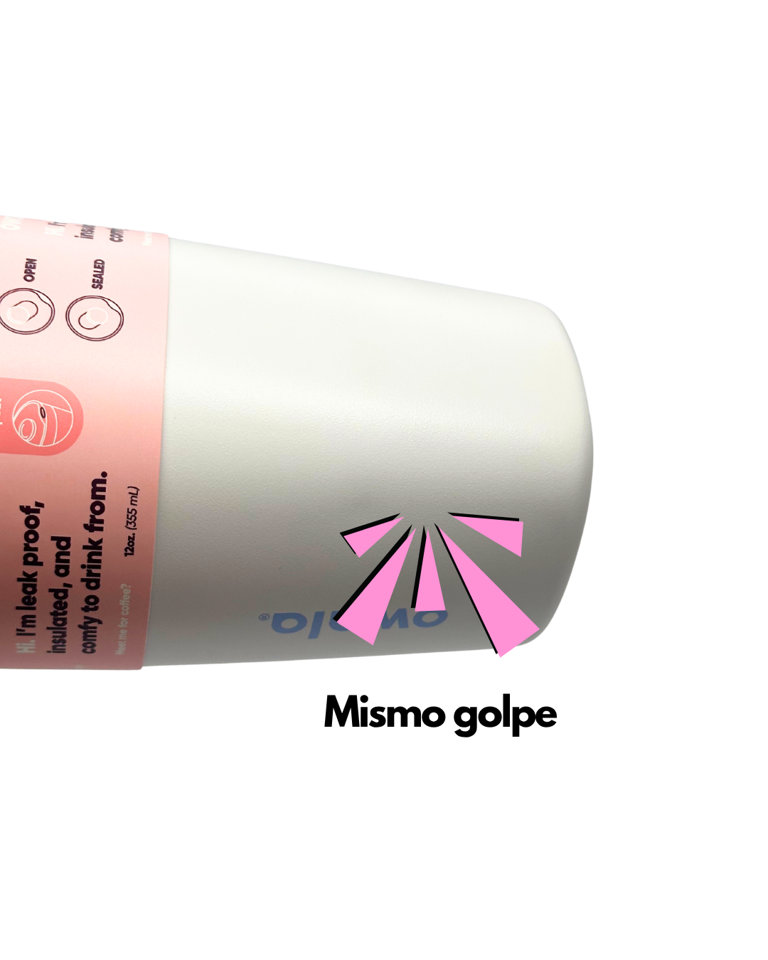 Owala SmoothSip Slider 12 oz Candy Coated 2