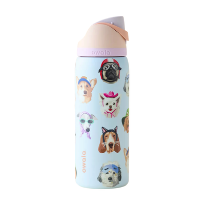 FreeSip 32 oz Dog Collage