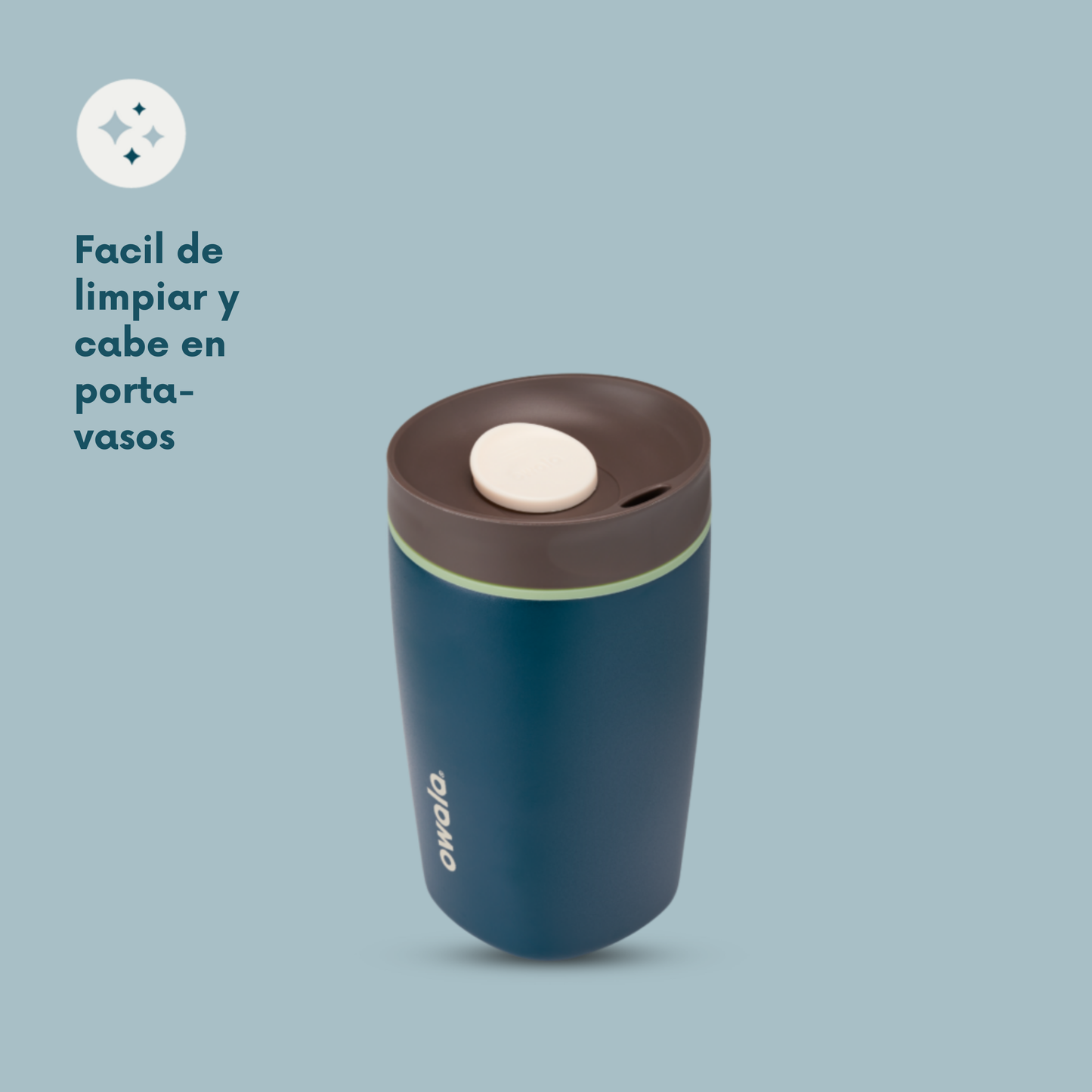 SmoothSip Slider 12 oz Moonlit Shadow