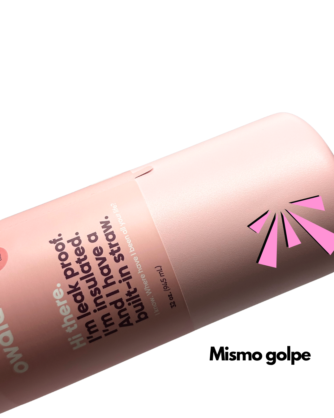 Owala FreeSip 32 oz Rose Quartz 2