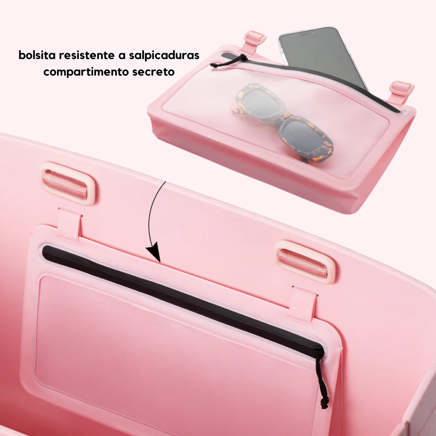 Sun-Day Tote Rosy Rays PREVENTA Envio 6-8 Semanas