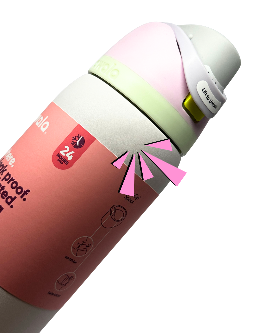 Owala FreeSip 32 oz Candy Coated 2