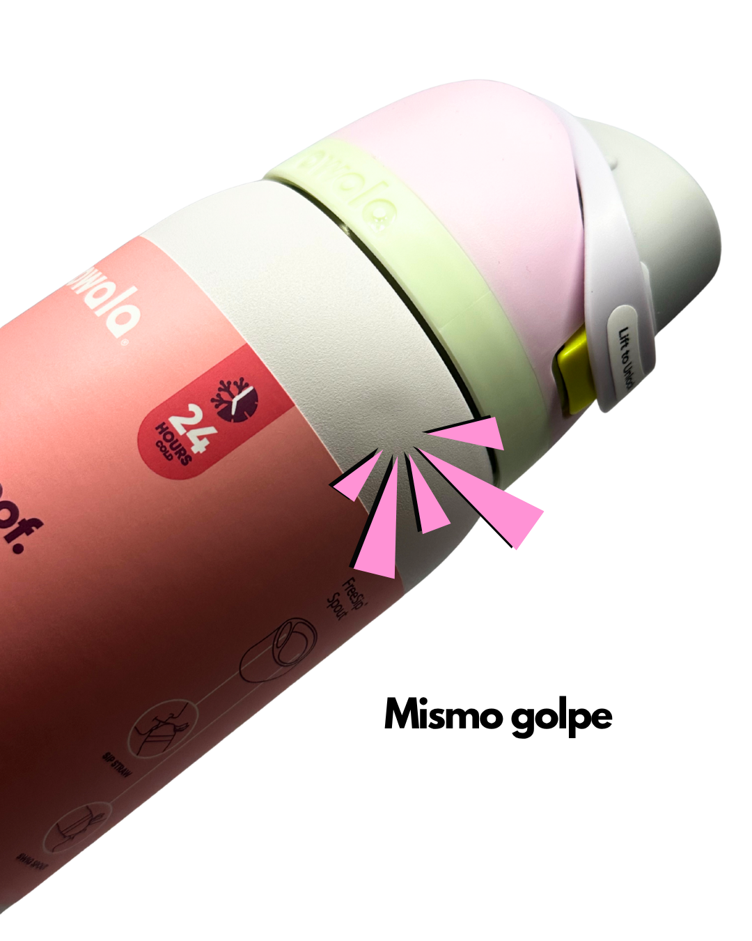 Owala FreeSip 32 oz Candy Coated 2