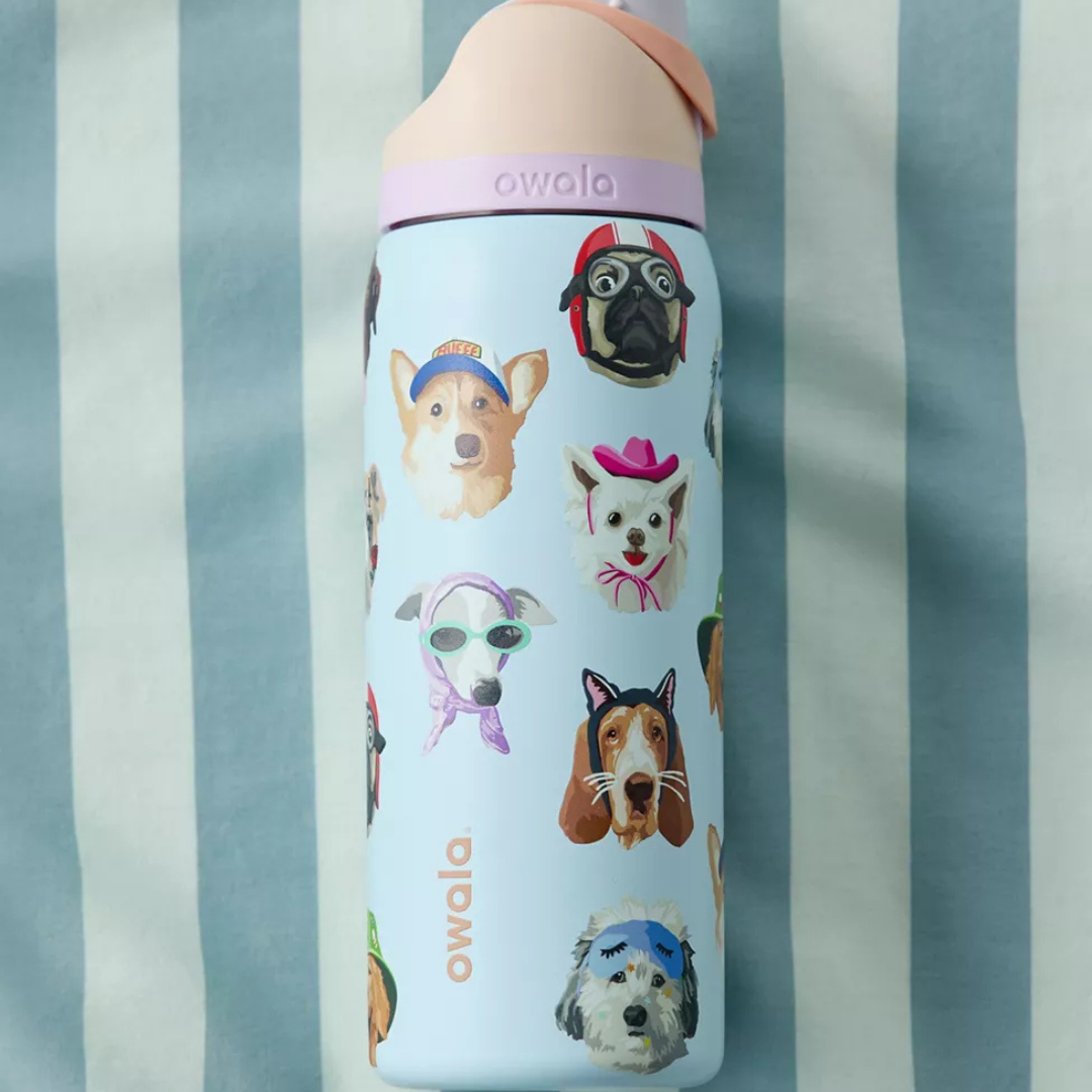 FreeSip 32 oz Dog Collage