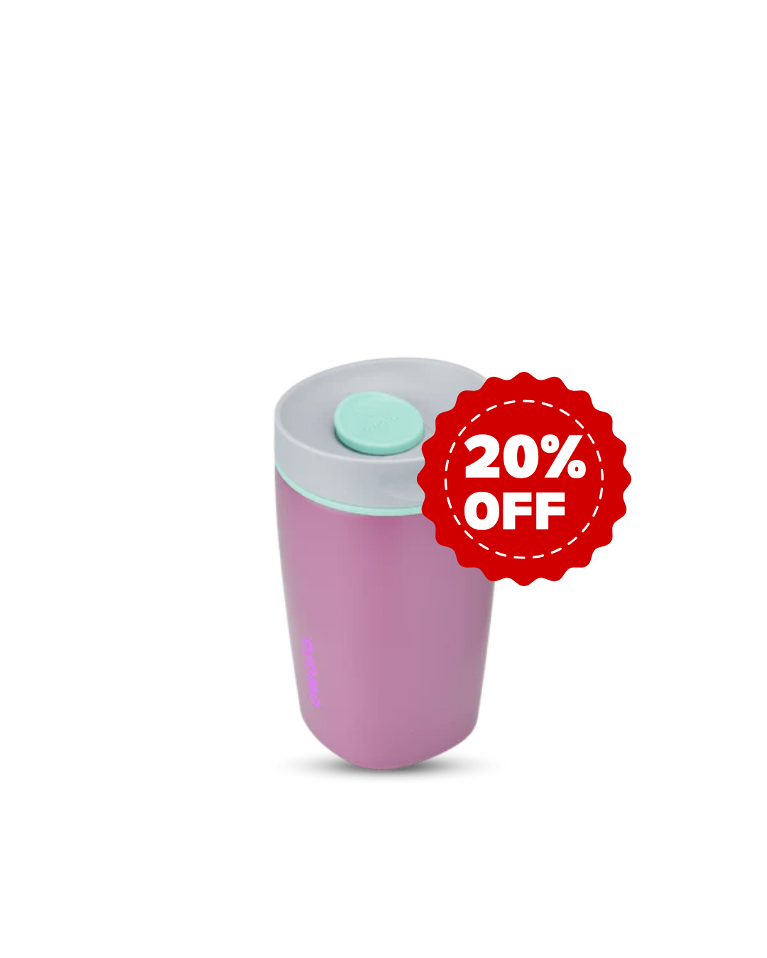 Owala SmoothSip Slider 12 oz Plum Perfect 1