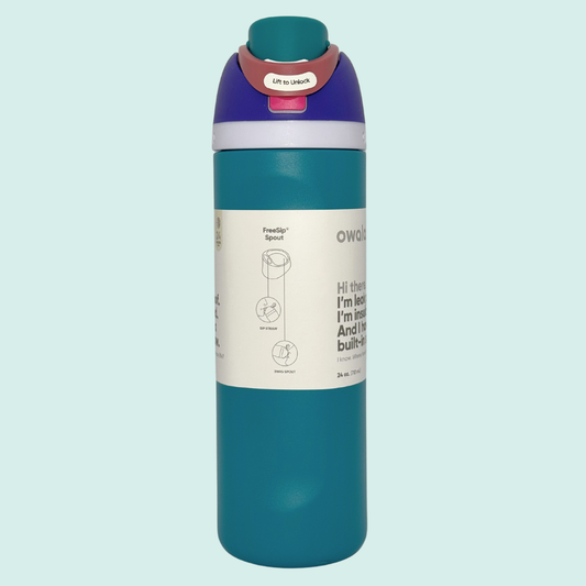 Owala Freesip 24 oz 80s Ski Slopes 1