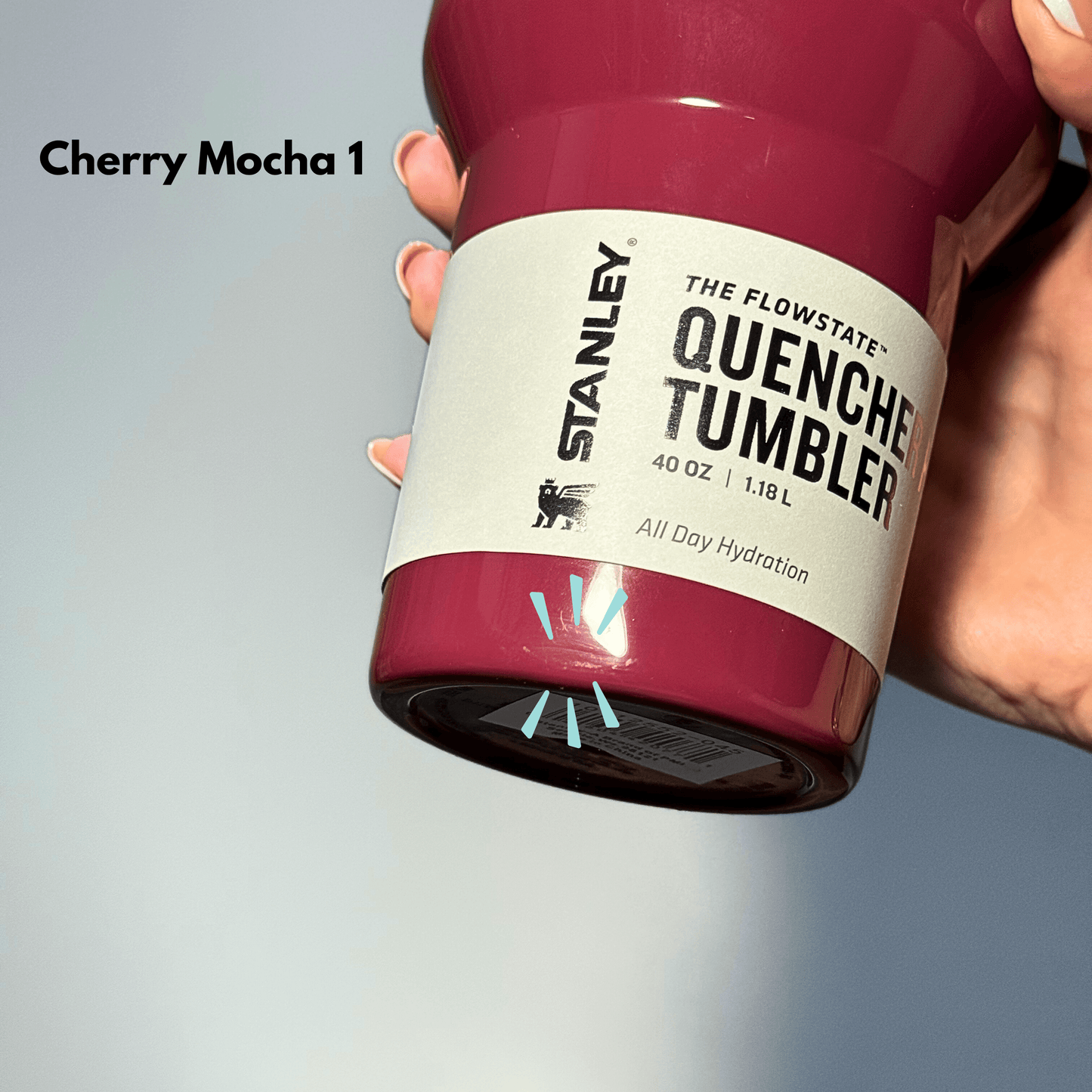 Stanley Quencher H2.0 Cherry Mocha 1