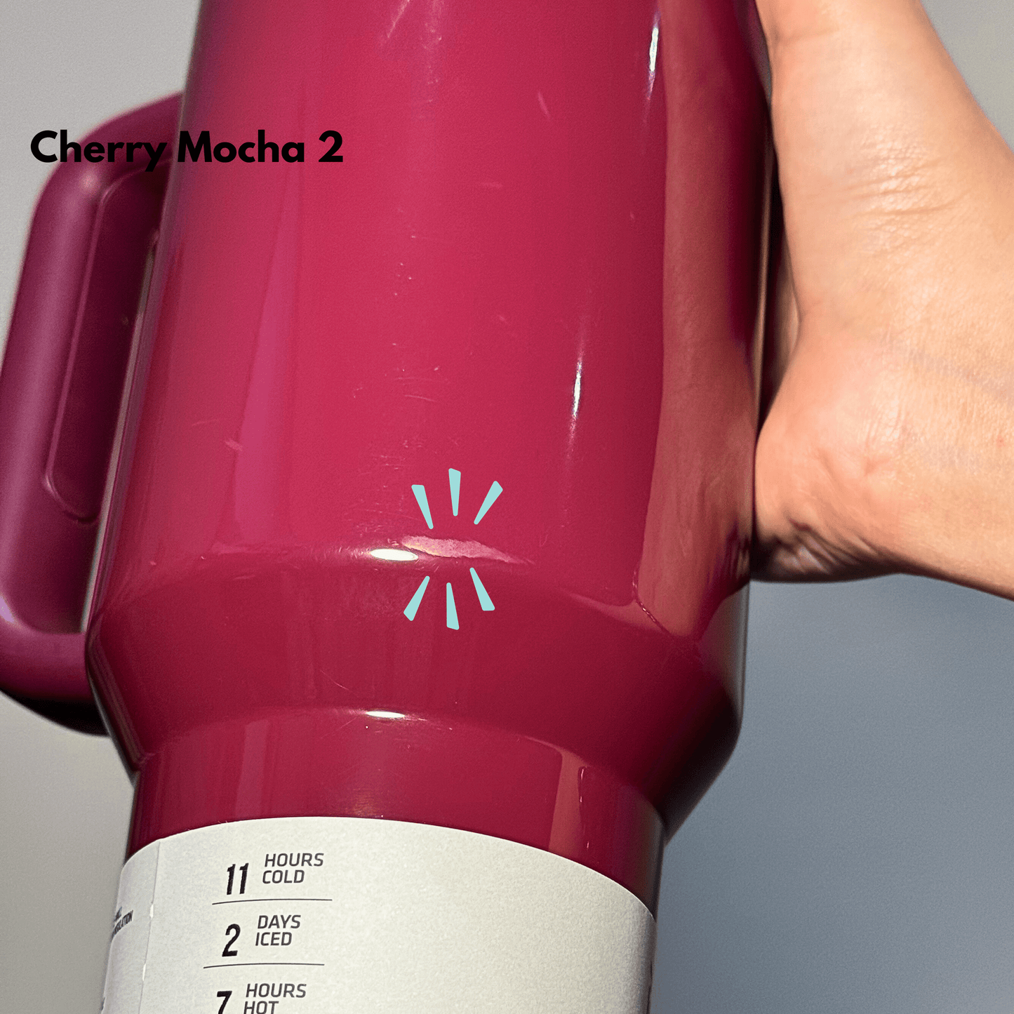 Stanley Quencher H2.0 Cherry Mocha 2