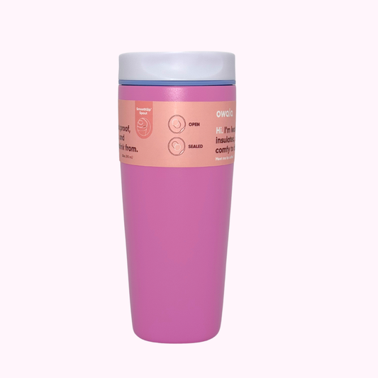 Owala SmoothSip Slider 20 oz Magenta Madness 1