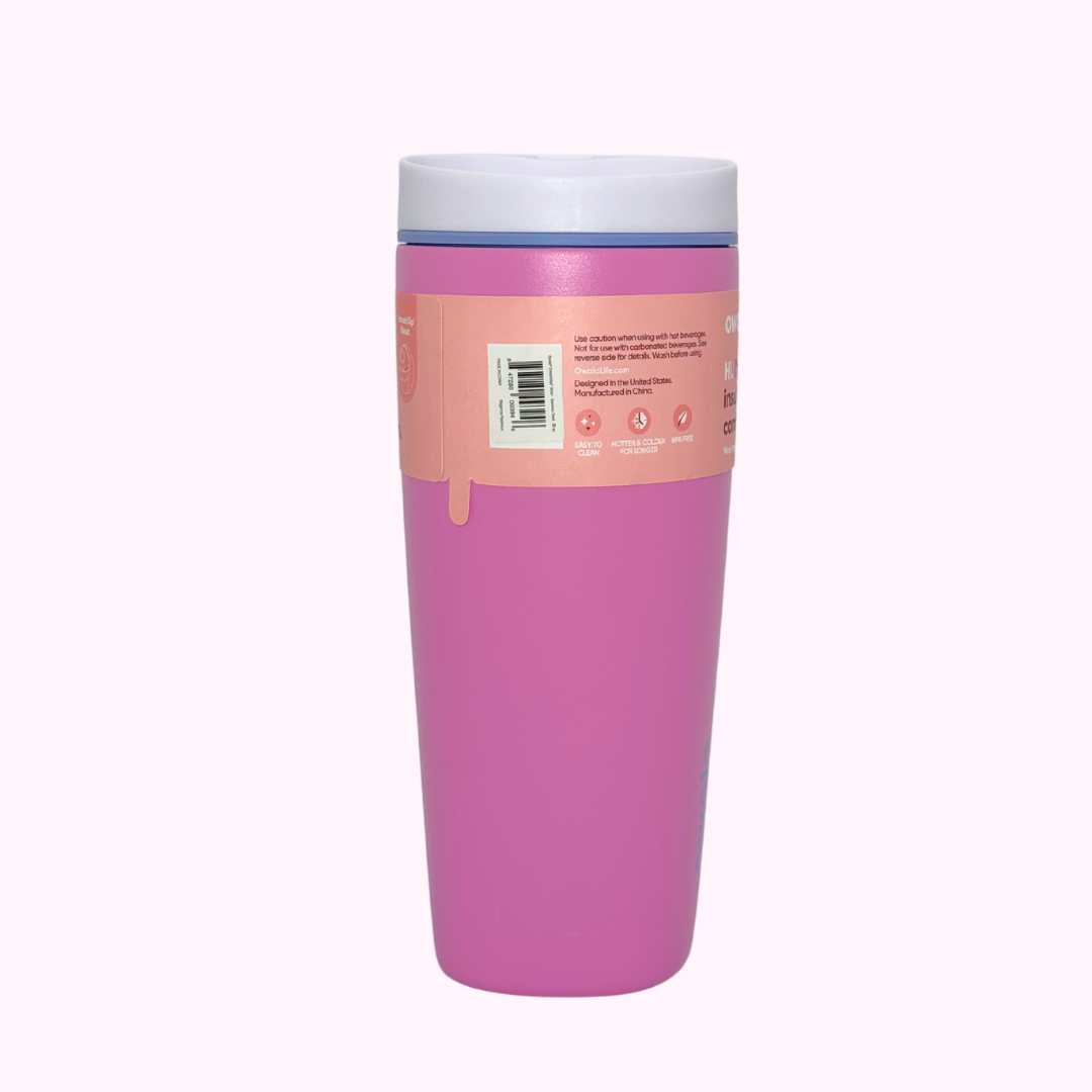 Owala SmoothSip Slider 20 oz Magenta Madness 1