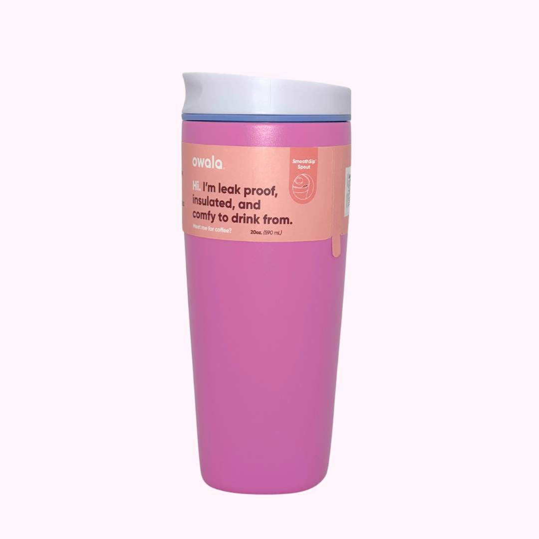 Owala SmoothSip Slider 20 oz Magenta Madness 1