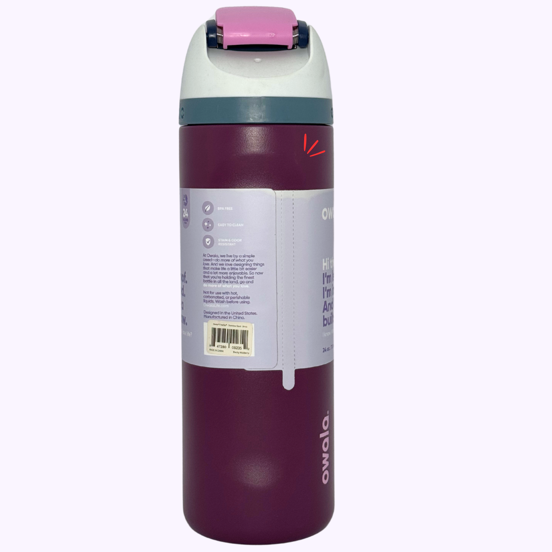 Owala FreeSip 24 oz Wacky Wildberry 2
