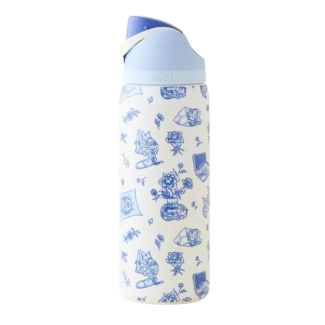 FreeSip 32 oz Delft Cat Pre-Venta Se Envia 16 Febrero