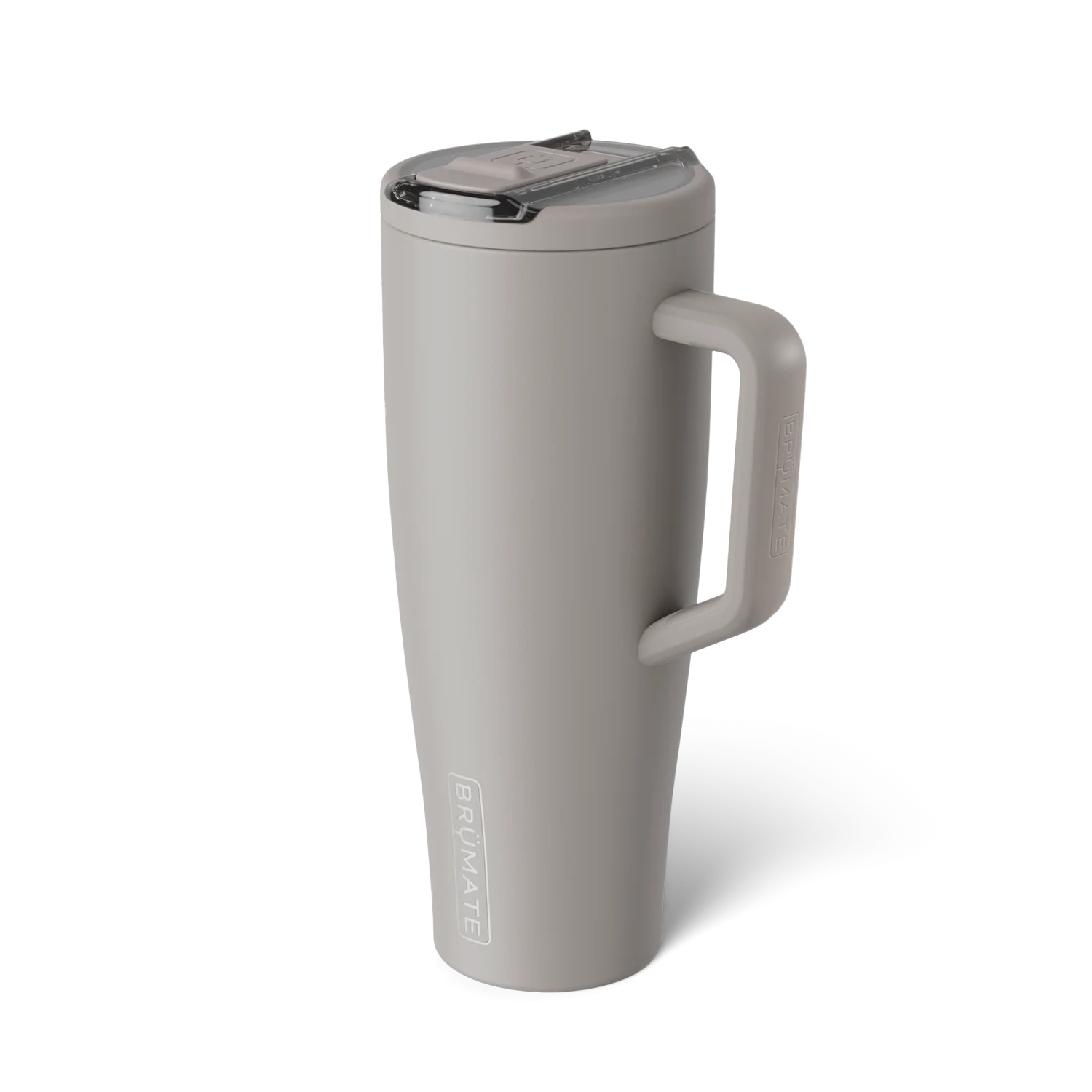 Brümate Era Flip 40 oz Mocha — tapa cerrada hermética