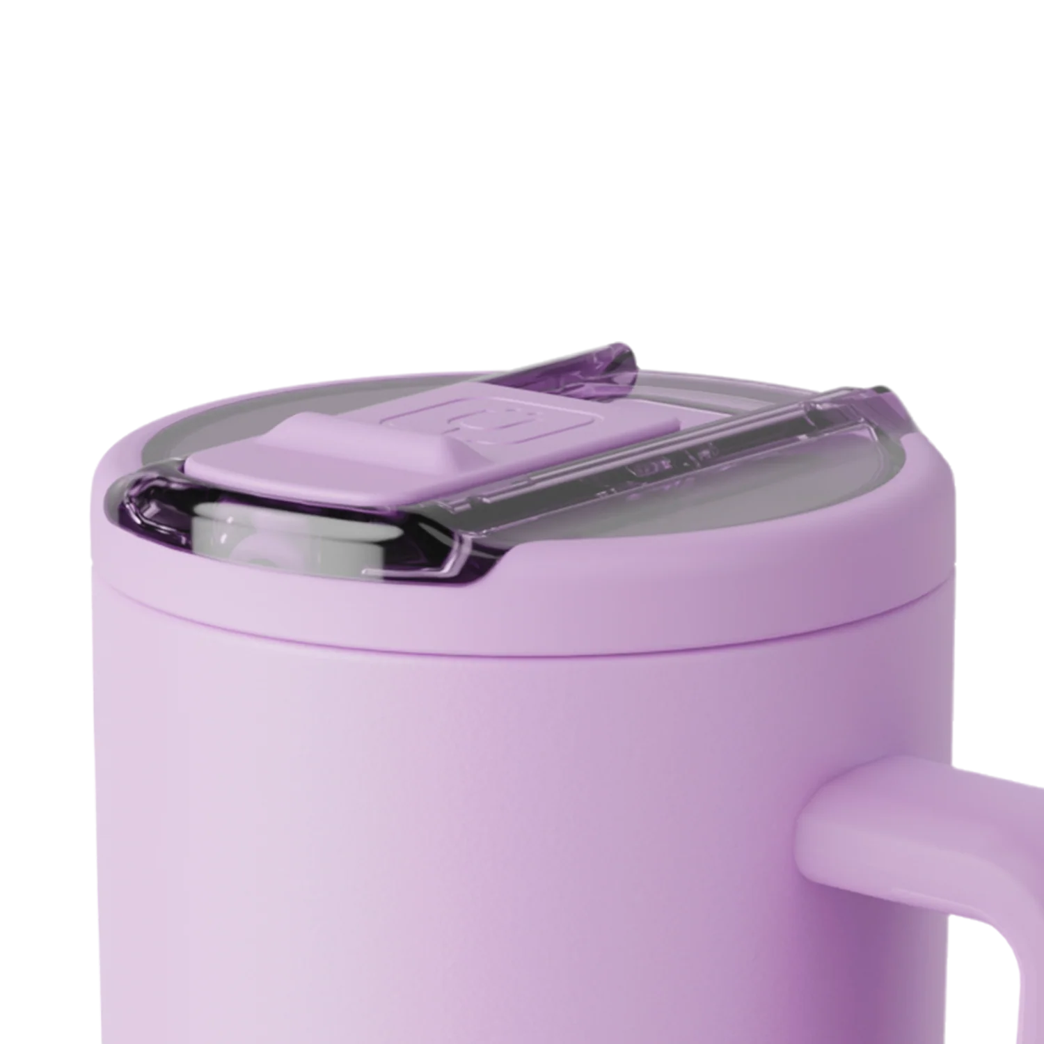 Brümate Era Flip 40 oz Lavender — detalle tapa ColdKey
