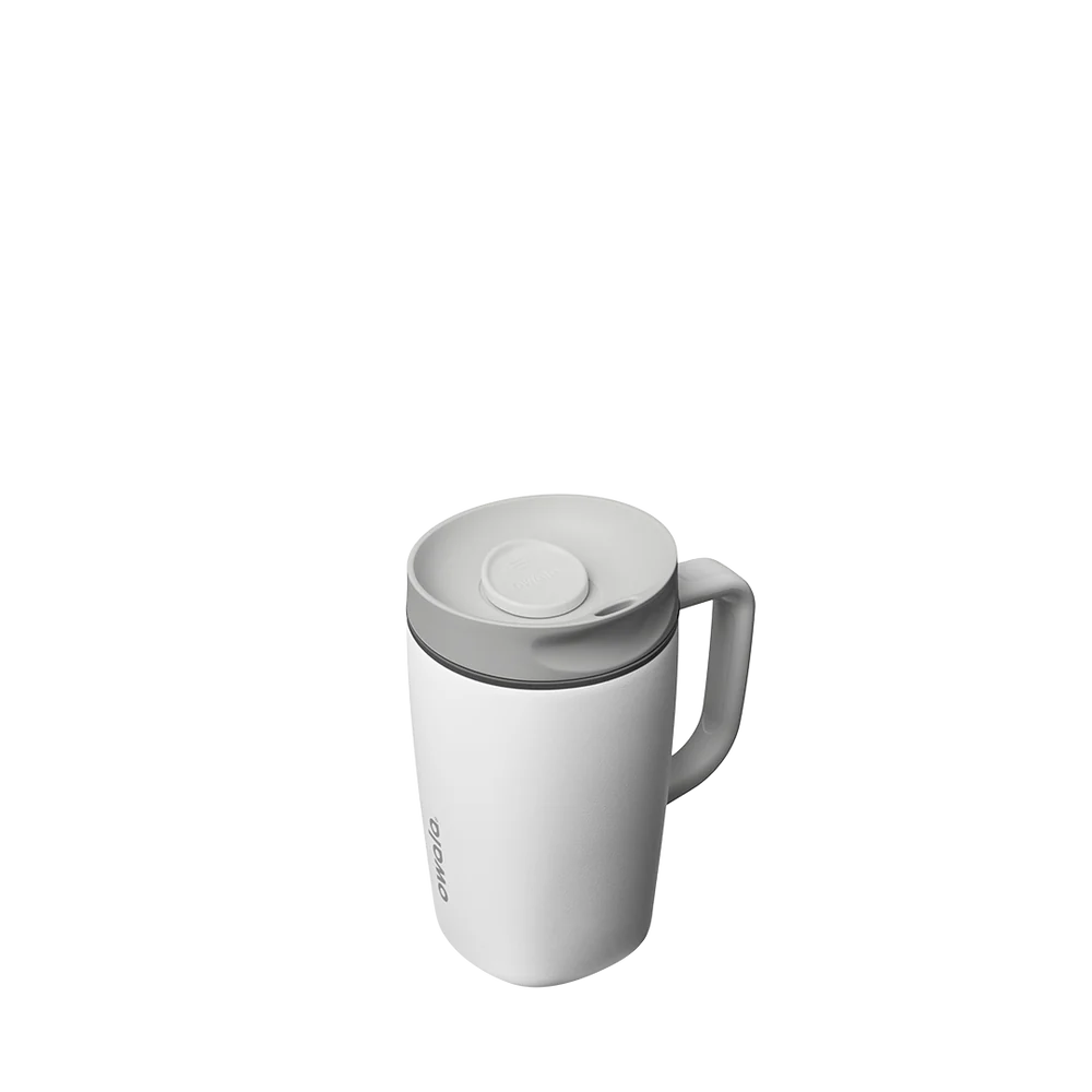 SmoothSip Slider con Asa 12 oz  Shy Marshmallow Pre-Venta Se Envia 20 Octubre