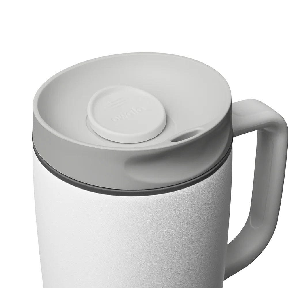 SmoothSip Slider con Asa 12 oz  Shy Marshmallow Pre-Venta Se Envia 20 Octubre