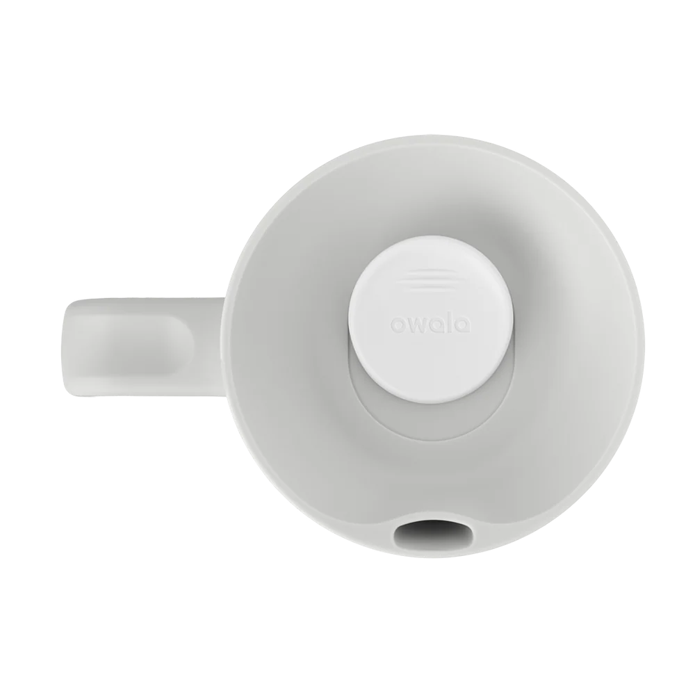 SmoothSip Slider con Asa 12 oz  Shy Marshmallow Pre-Venta Se Envia 20 Octubre