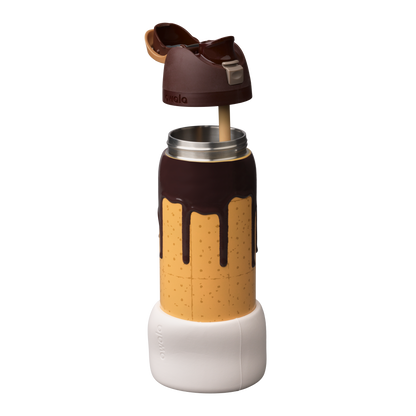 Owala FreeSip Gimme S'more — despiece de la botella y sus partes