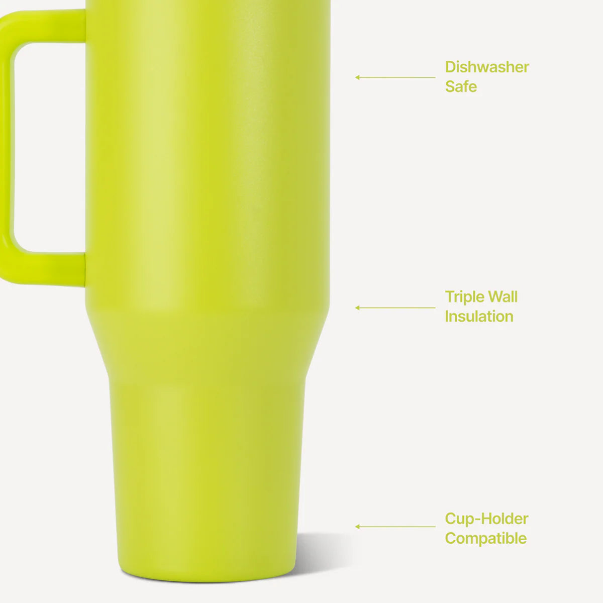 HydroJug Traveler 40 oz Lemon Lime