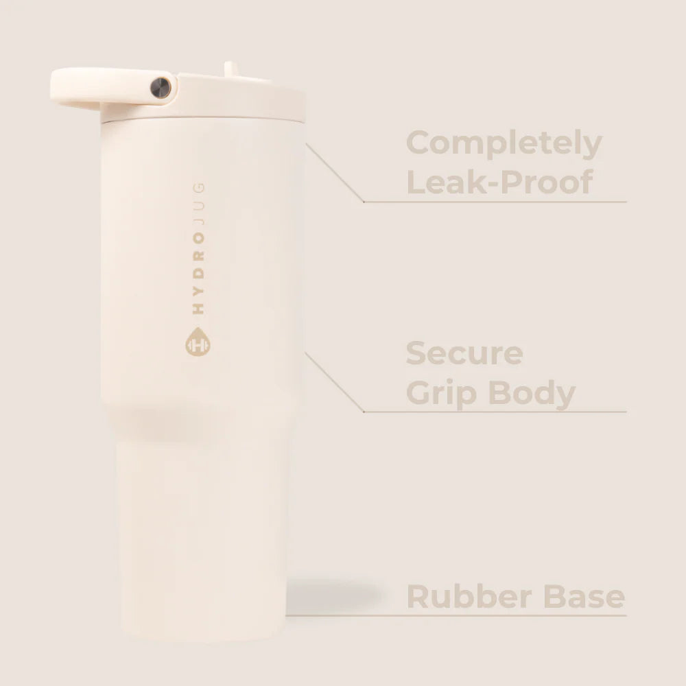 HydroJug Sport 40 oz Cream