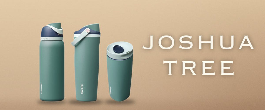 Owala Joshua Tree: FreeSip, FreeSip Sway y SmoothSip Slider