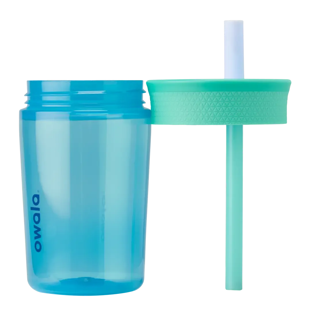 Owala Kids' Tumbler 15 oz Blue Lagoon