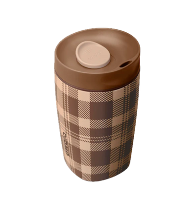 SmoothSip Slider 12 oz Plaid and Simple