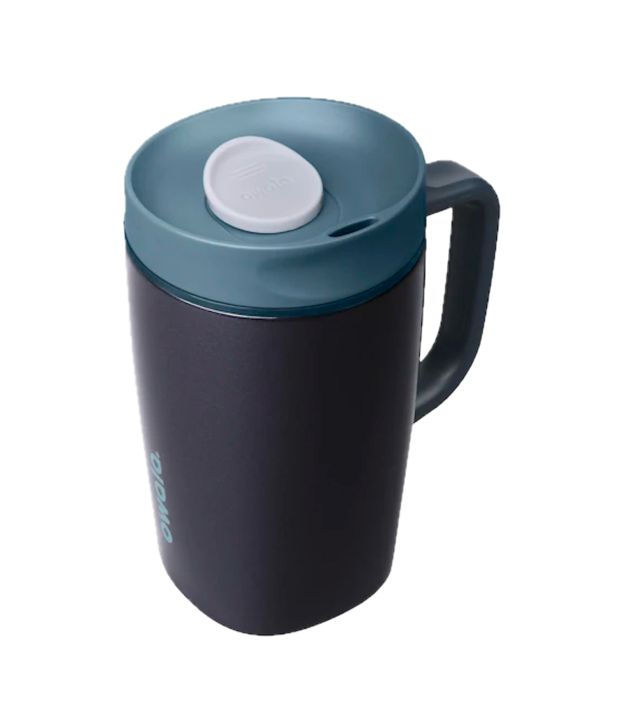 Owala SmoothSip Slider con Asa 12 oz Blue Steel