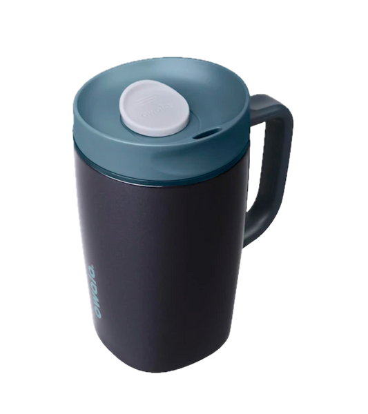 Owala SmoothSip Slider con Asa 12 oz Blue Steel