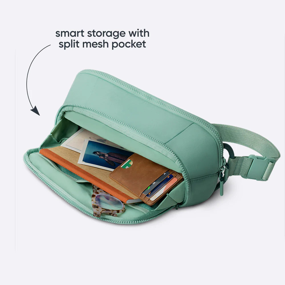 The All-Day 3.5L Crossbody Bag Smooth Weave Sea Glass - foto 3