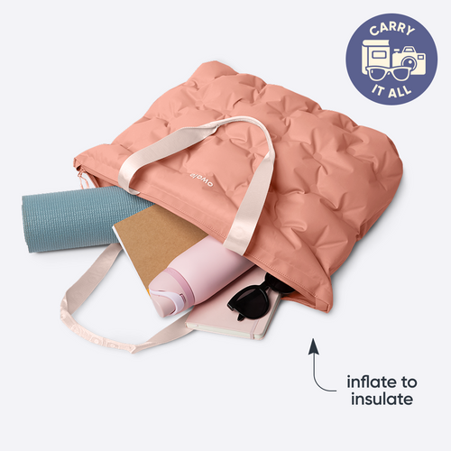 The Cloud Insulated Tote Rosewood - foto 3