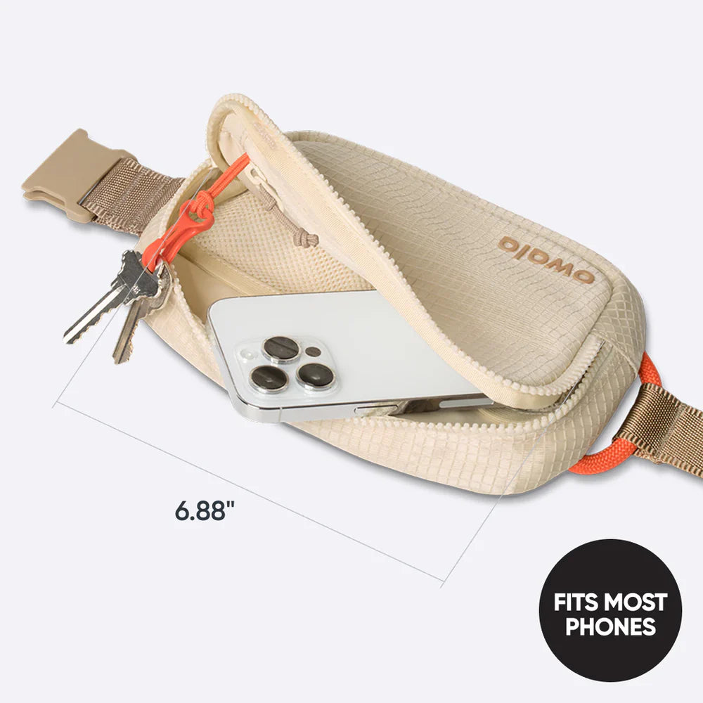 The Daily Crossbody Bag Ripstop Oat Latte - foto 3