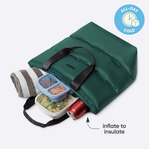 The Puffer Insulated Tote Fern Fresh - foto 3