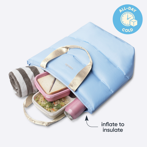 The Puffer Insulated Tote Rest Azured - foto 3