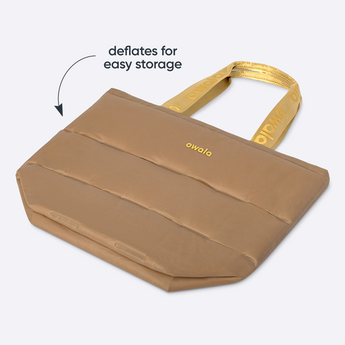 The Puffer Insulated Tote Sahara - foto 2